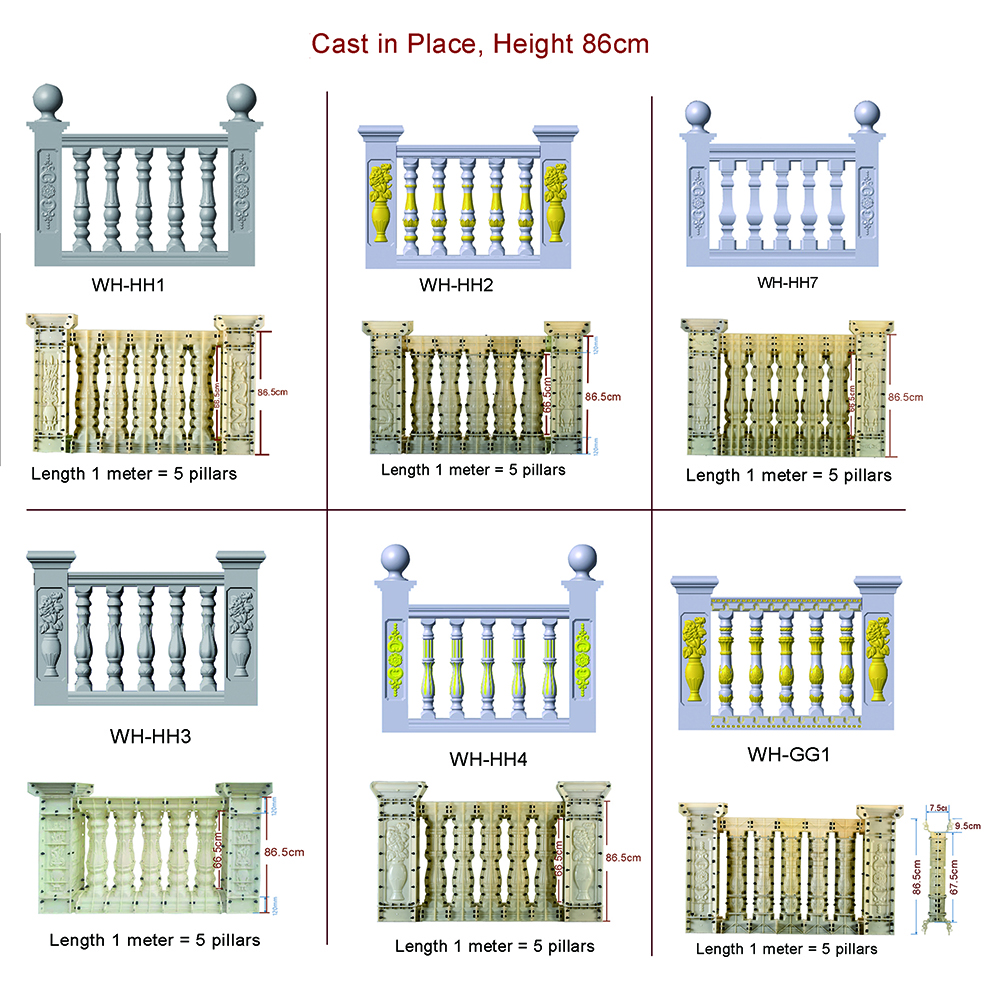 Пластиковые формы для балясин  – обзор и цена Home Improvement Fence